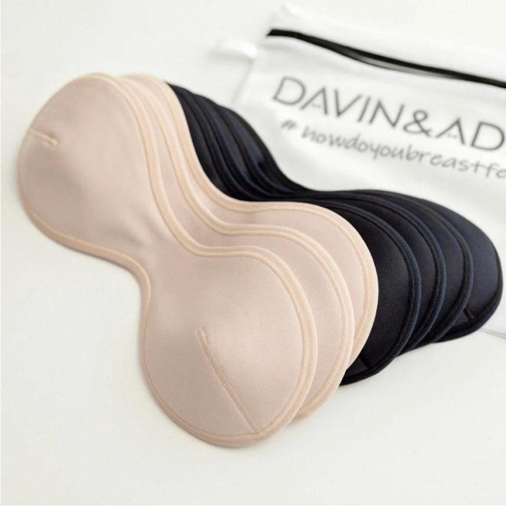 New - Davin & Adley Sand Size 2 Nursing 1x Reusable Bra Liner - pregnancy, baby